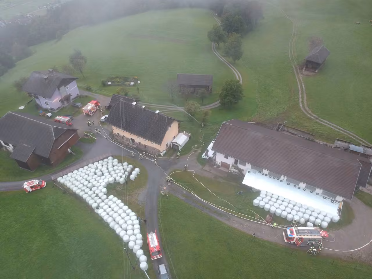 Gemeinde-Einsatzübung in Waidegg, Bild 1
