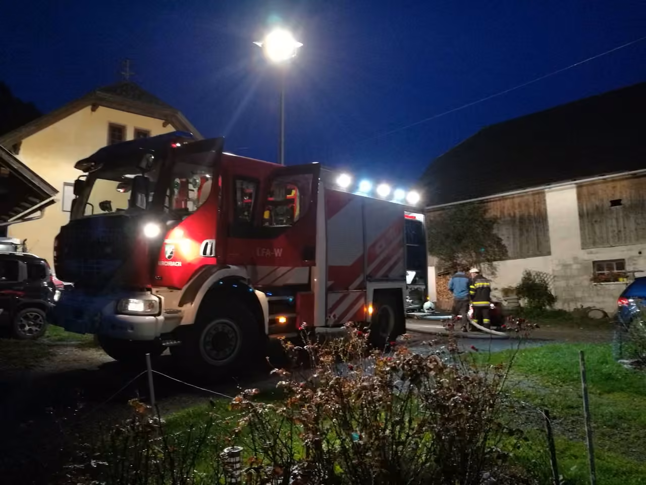 Gemeinde-Einsatzübung in Waidegg, Bild 3